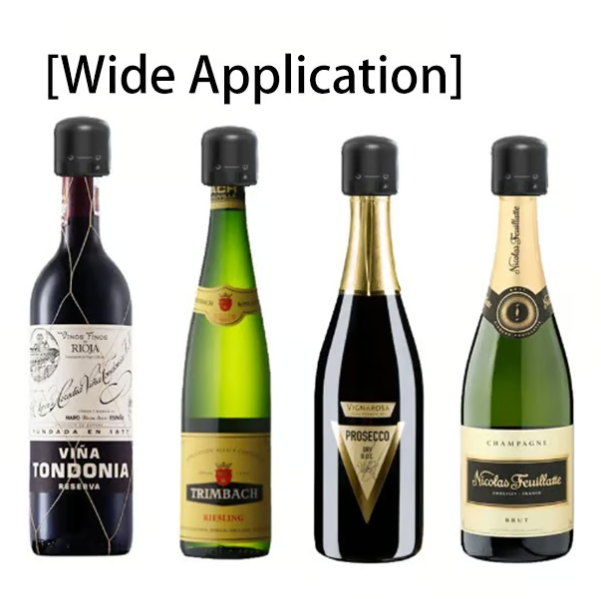 1+1 GRATIS | Champagnerverschluss – Luftdichter Flaschenverschluss für Sekt & Wein