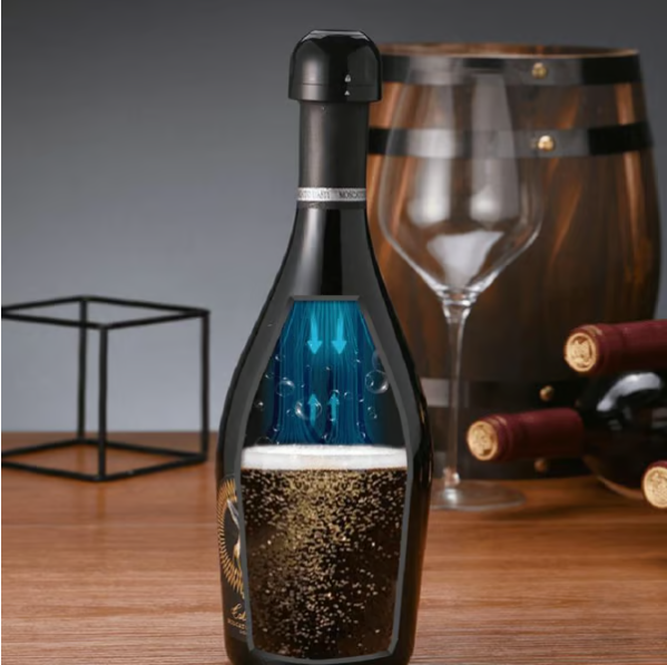1+1 GRATIS | Champagnerverschluss – Luftdichter Flaschenverschluss für Sekt & Wein