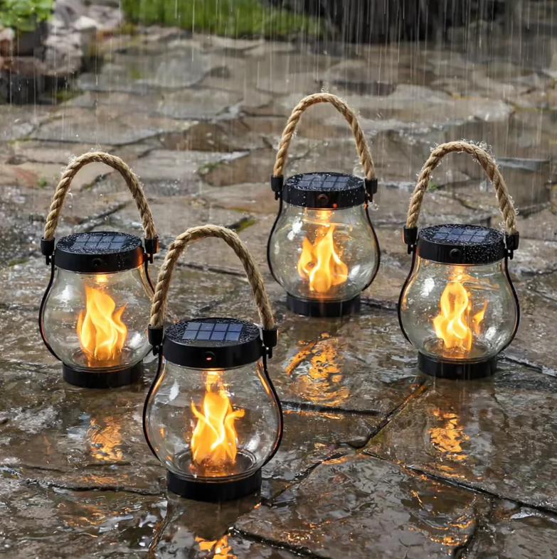 FireGlow Lantern™ – Die Magie einer echten Flamme, völlig sicher & kabellos | 2+1 GRATIS