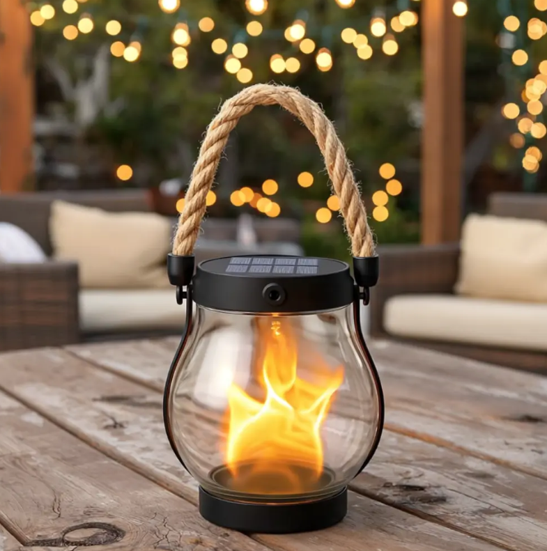 FireGlow Lantern™ – Die Magie einer echten Flamme, völlig sicher & kabellos | 2+1 GRATIS