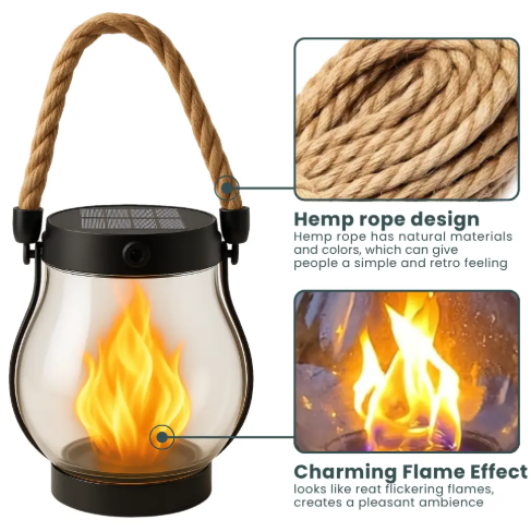 FireGlow Lantern™ – Die Magie einer echten Flamme, völlig sicher & kabellos | 2+1 GRATIS