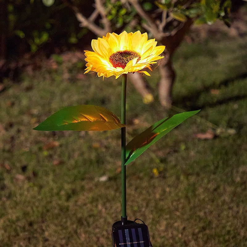 Solar LED Sonnenblumen Gartenlichter | Nur Heute 50% RABATT!🌻