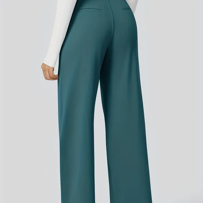 Élégance Flow™ High-Waist Tailored Pants – Mühelose Eleganz trifft Komfort