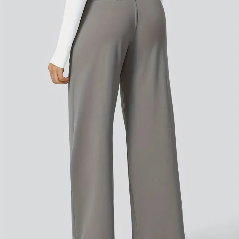Élégance Flow™ High-Waist Tailored Pants – Mühelose Eleganz trifft Komfort