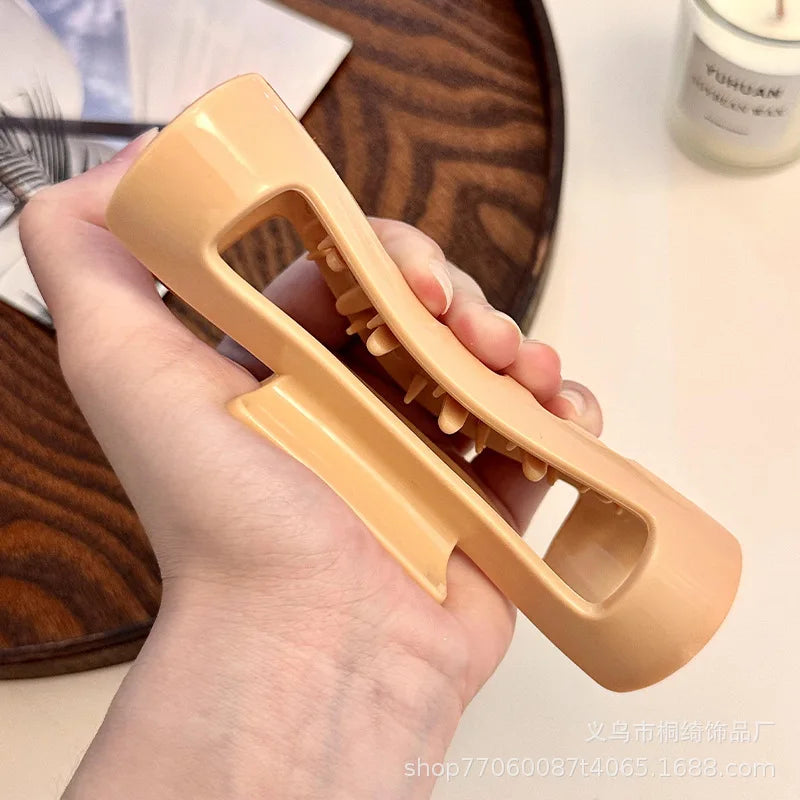 SilkyGrip SharkClip™ - Flexible Silikon-Haarklammer mit starkem Halt | 1+1 GRATIS