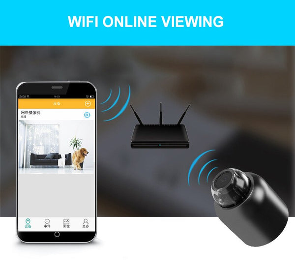 NanoVision™ Mini-Sicherheitskamera – maximale Sicherheit, ganz ohne WLAN-Zwang