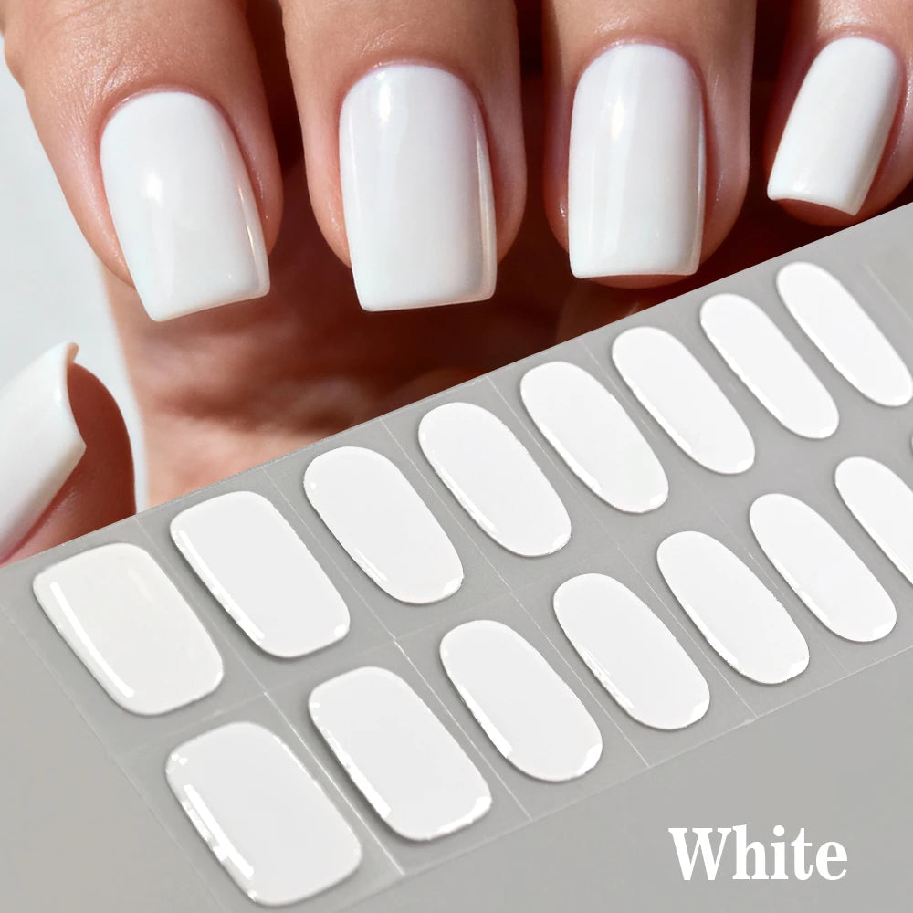 GlowGlam™ UV Gel Nail Wraps – Salon-Perfektion in Minuten (inklusive kostenloser LED-Lampe)