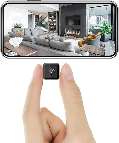 Guardio HD Minicamera – Draadloos, Nachtzicht & App-bediening