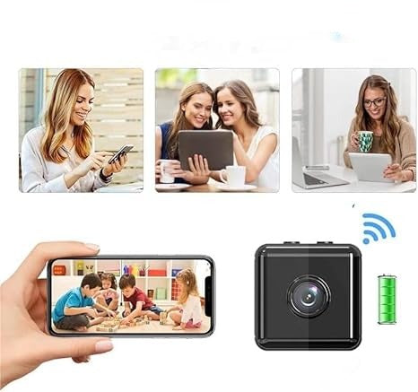 Guardio HD Minicamera – Draadloos, Nachtzicht & App-bediening