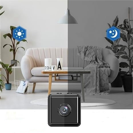 Guardio HD Minicamera – Draadloos, Nachtzicht & App-bediening
