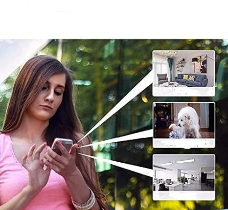Guardio HD Minicamera – Draadloos, Nachtzicht & App-bediening
