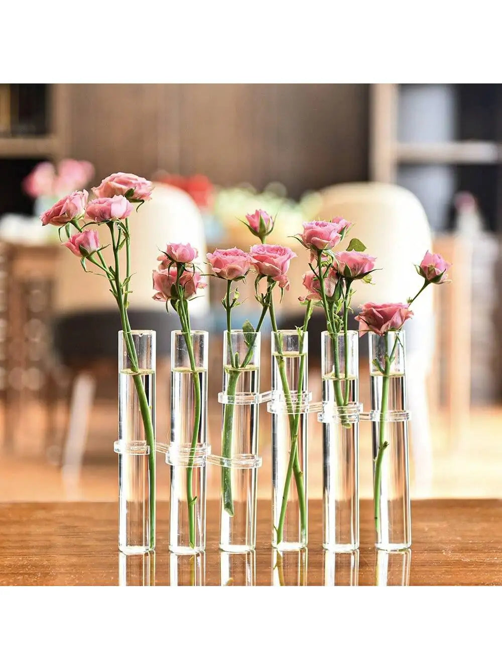 FlexiFlora – Modulare Kristallglas-Vase mit Scharnierdesign