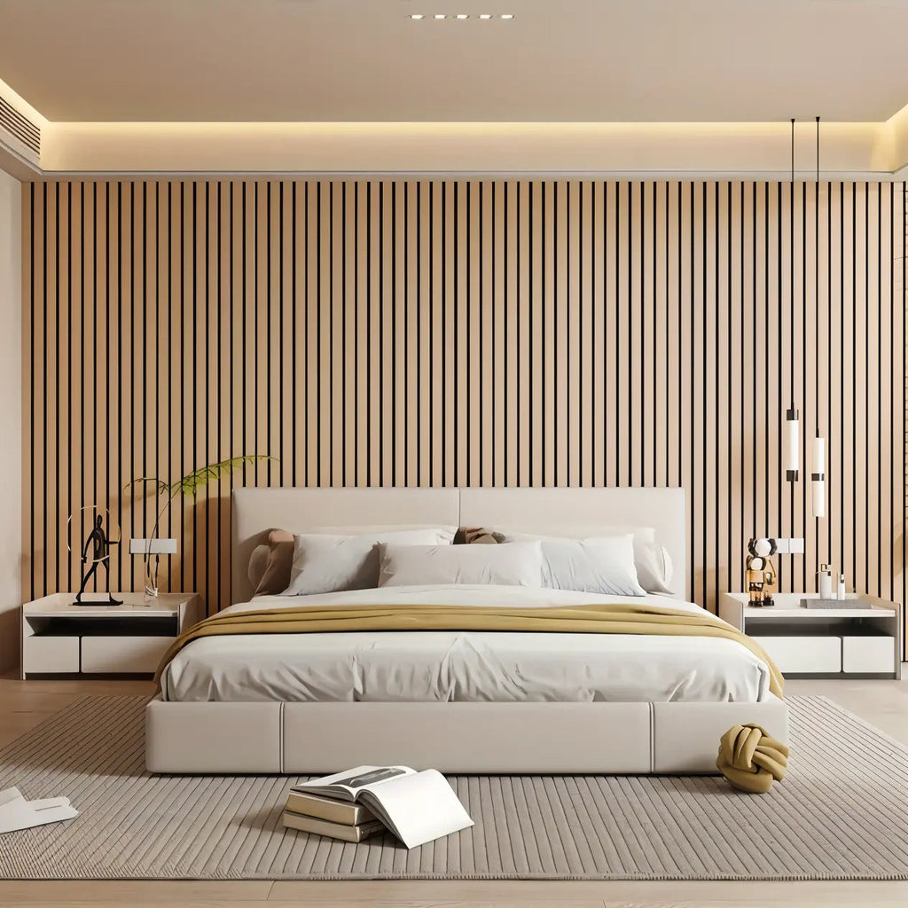 Selbstklebendes 3D-Wandpaneel in Holzoptik – 40 × 300 cm