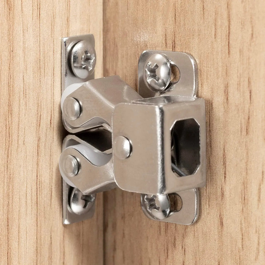 SnapLock™ DuoCatch – Zuverlässiger Doppel-Rollenschnäpper für Möbel & Schranktüren | 2+2 GRATIS