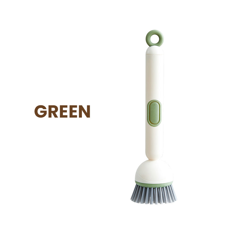 Sonic Clean Brush | Ergonomic Rotating Tool with Built-in Liquid Dispenser