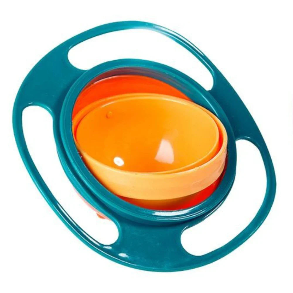 1+1 GRATIS | OrbitBowl™ SpinGuard – Auslaufsichere Baby- & Kinder-Schüssel mit 360°-Gyro-Design
