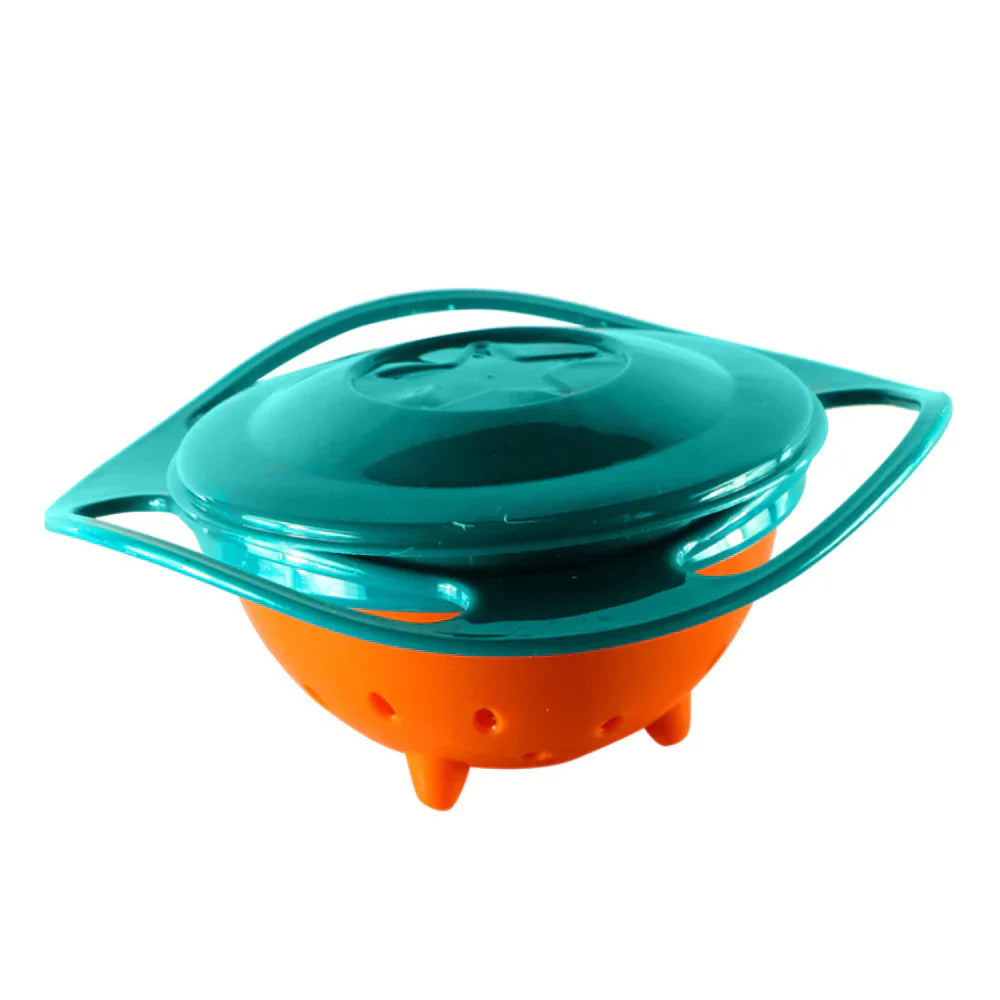 1+1 GRATIS | OrbitBowl™ SpinGuard – Auslaufsichere Baby- & Kinder-Schüssel mit 360°-Gyro-Design