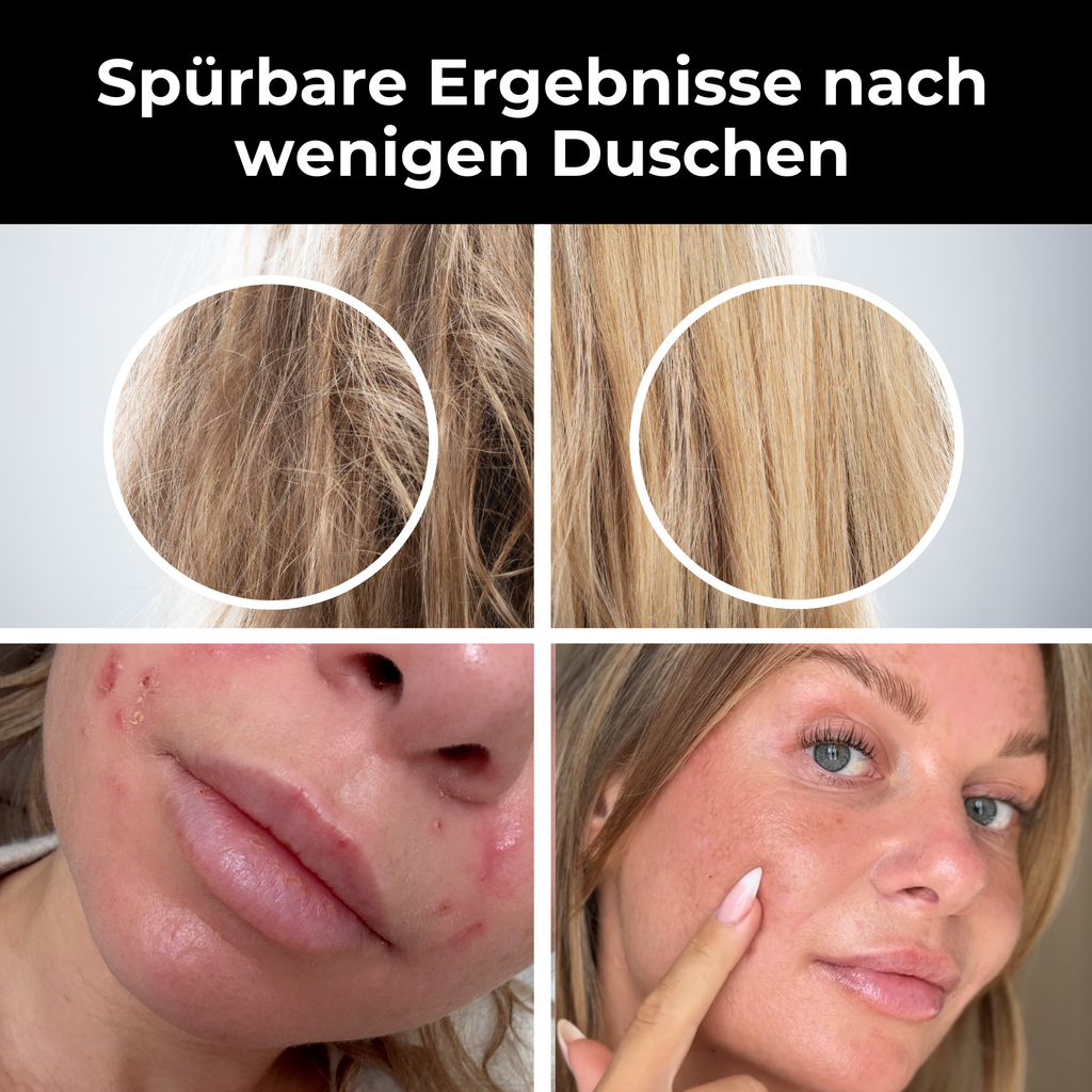 Pure Premium Filterduschkopf® – Luxus für Haut und Haar