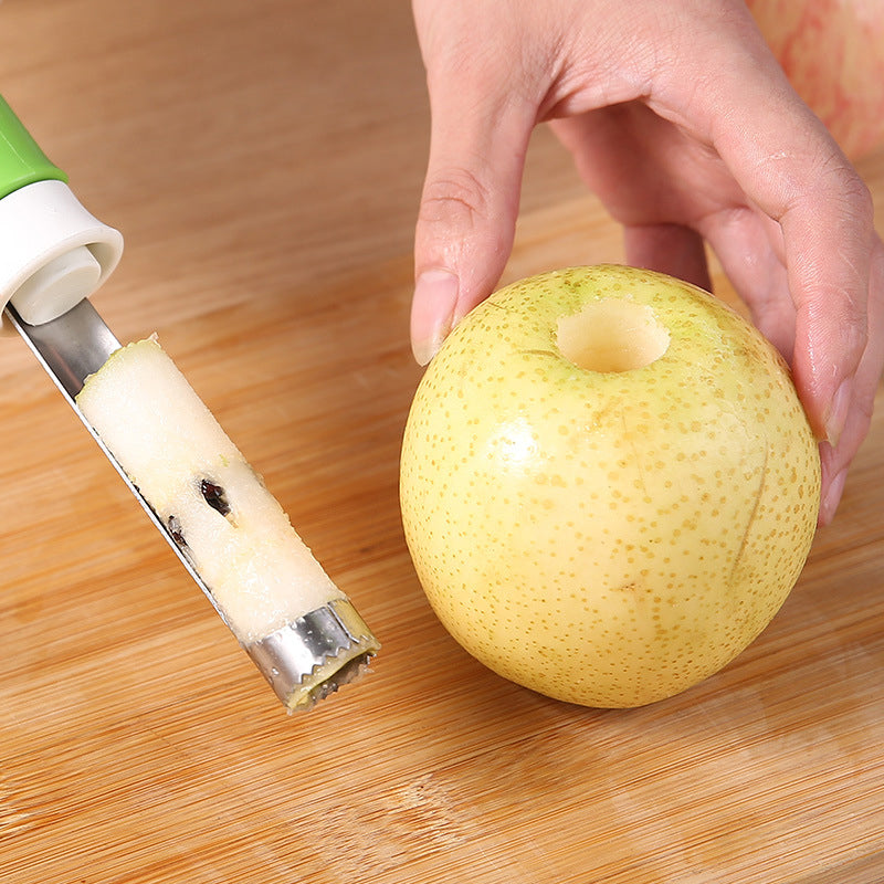 1+1 GRATIS | FruitZen™ | 2-in-1 Obstschäler – Schälen & Entkernen in einem