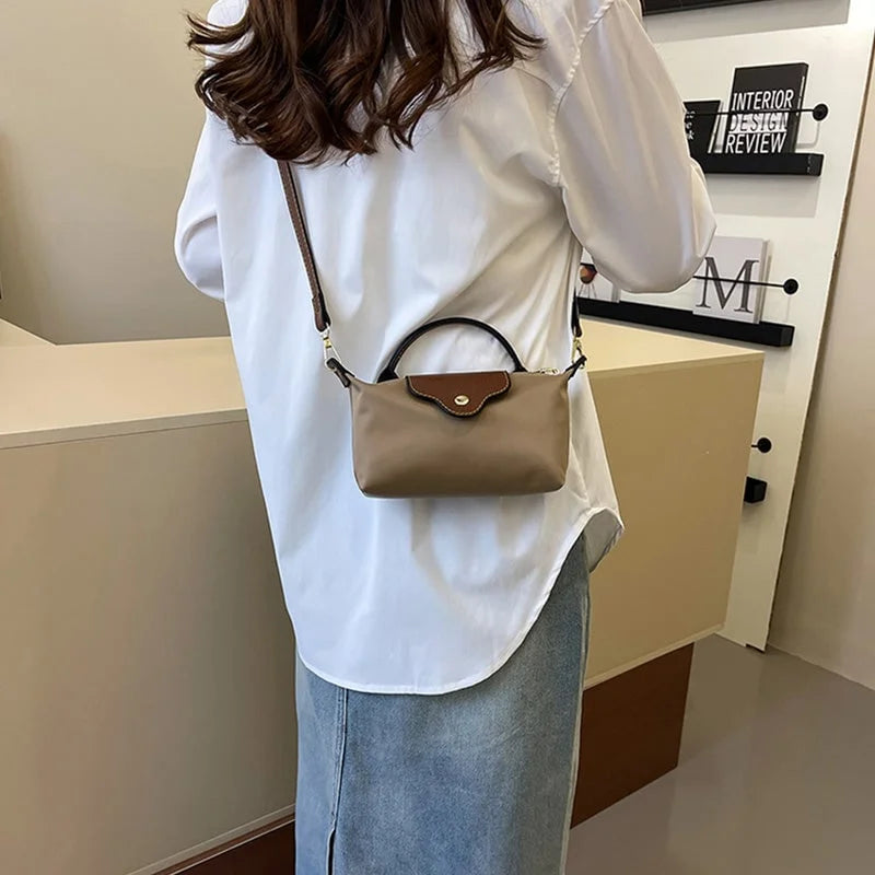Stylische Damen Farbblock Mini Umhängetasche | Nur Heute 50% RABATT