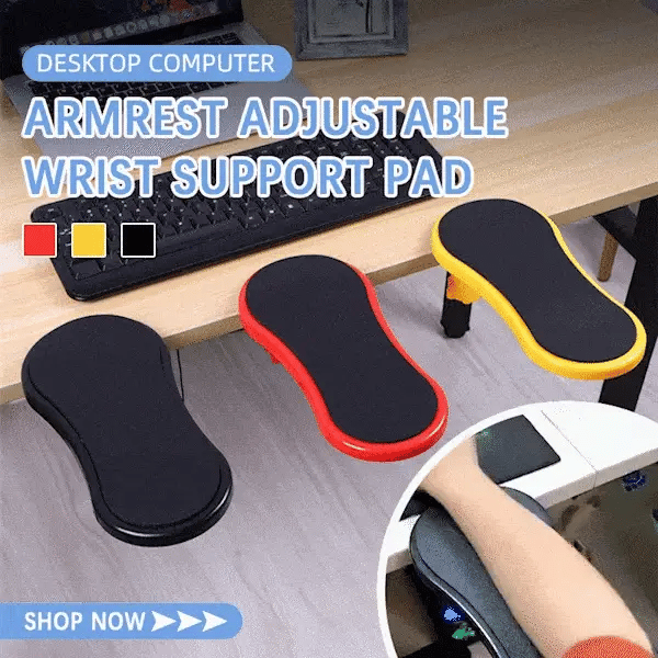 1 + 1 GRATIS | ArmRelief™ Ergonomische Arm- & Handgelenkstütze – 180° drehbar für spürbare Entlastung