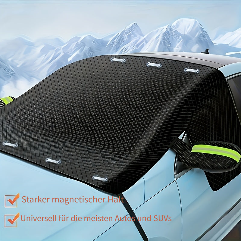 FrostGuard Pro™ – Magnetische Auto-Windschutzscheibenabdeckung gegen Eis, Schnee & Reif | 50% RABATT