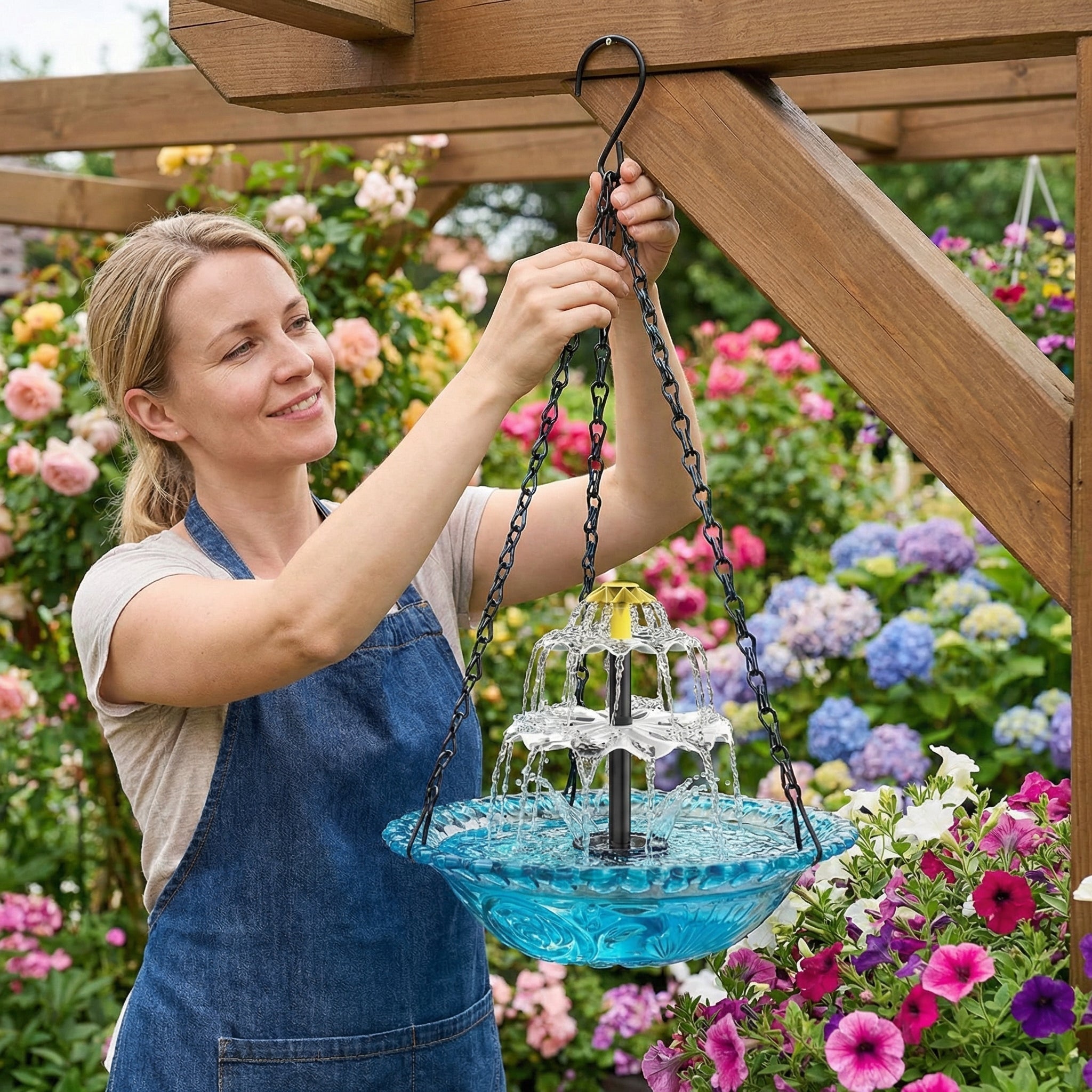 SolarFlow – Sonnen- Wasserfontäne | 50% RABATT