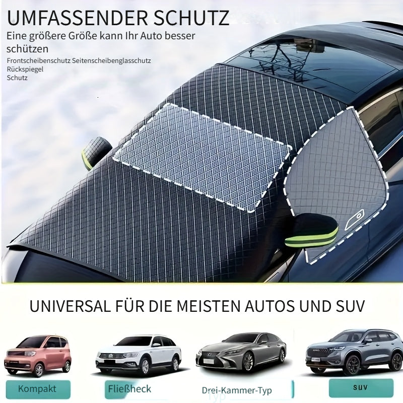 FrostGuard Pro™ – Magnetische Auto-Windschutzscheibenabdeckung gegen Eis, Schnee & Reif | 50% RABATT