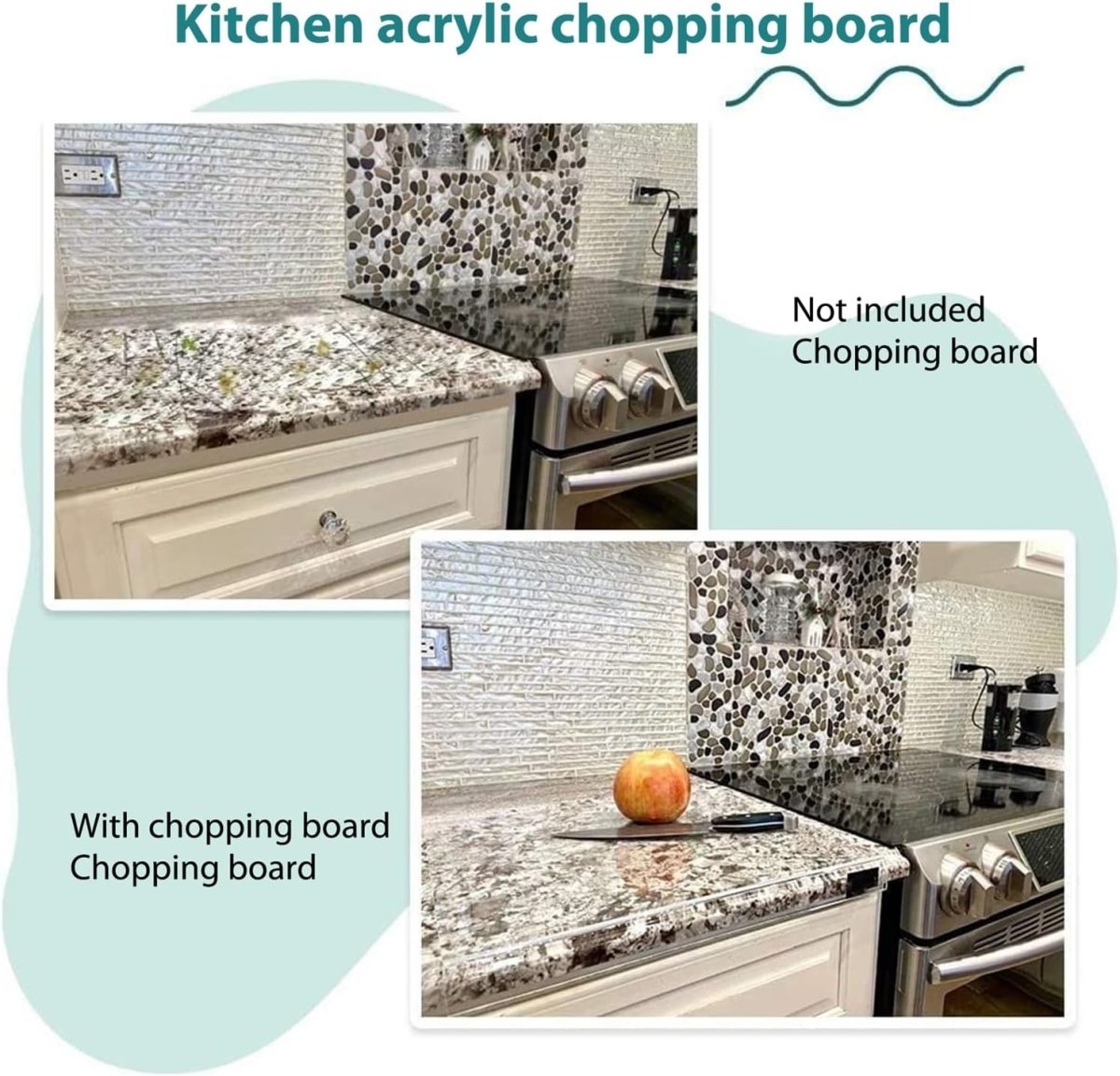 ClearCut ShieldBoard™ – Rutschfeste Schneidplatte für Präzision & Sicherheit in der Küche | 50% RABATT