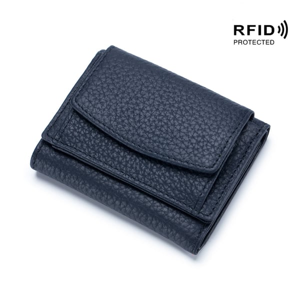 VAELIS™ SecureMini – Kompakte Leder-Miniwallet mit RFID-Schutz [50% Rabatt]