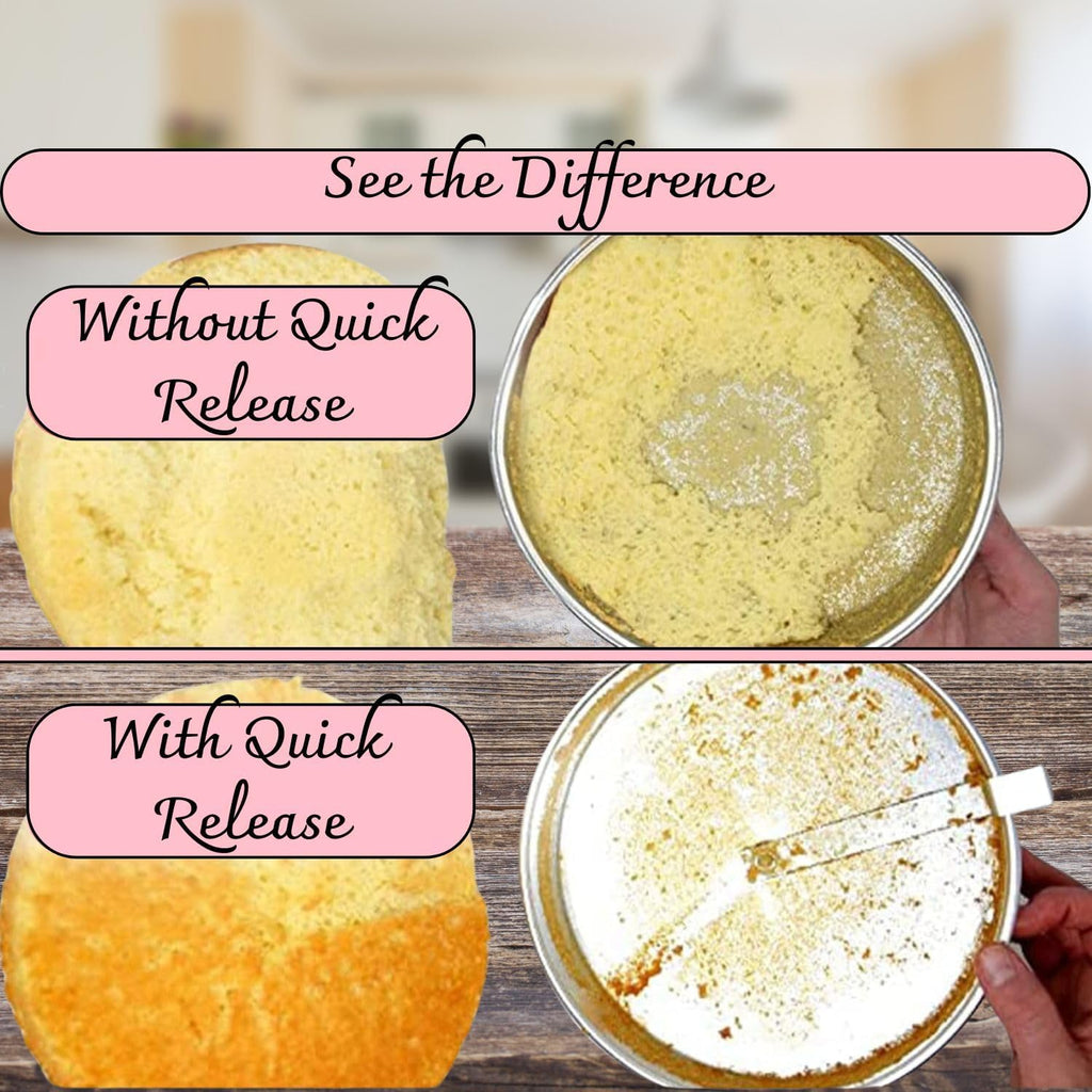 SpinBake™ - Perfekte Kuchen jedes Mal mit der leicht lösbaren SpinBake-Form