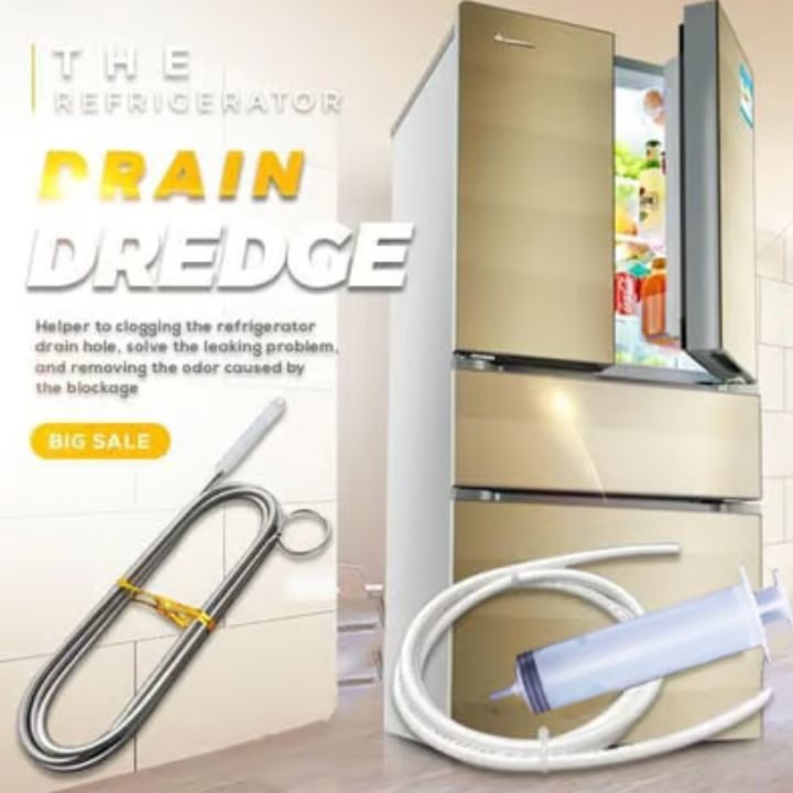 FridgeFlow Reinigungsset – Kühlschrank-Abfluss sauber & geruchsfrei