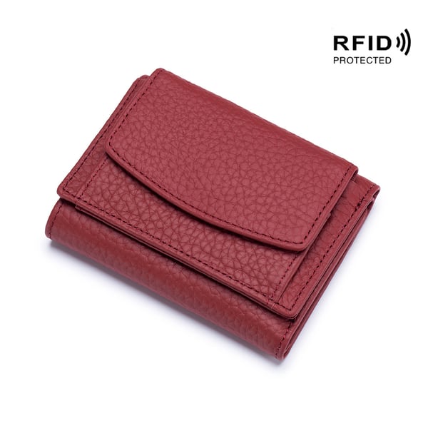 VAELIS™ SecureMini – Kompakte Leder-Miniwallet mit RFID-Schutz [50% Rabatt]