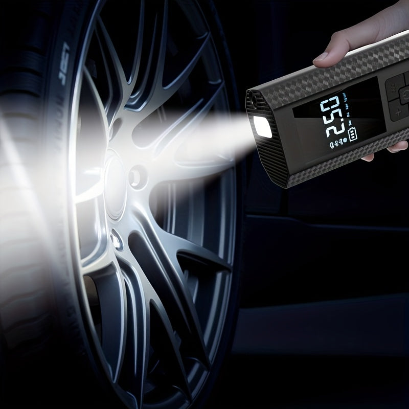 150PSI Tragbarer Luftkompressor mit LED-Display & Reifendruckmesser | Nur Heute 50% RABATT