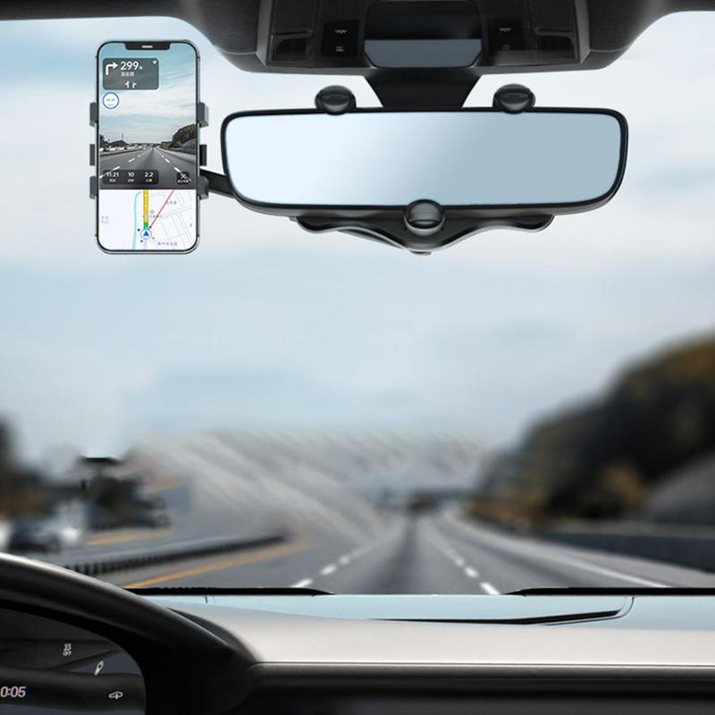 DriveView™ | Verstellbarer Rückspiegel-Handyhalter fürs Auto