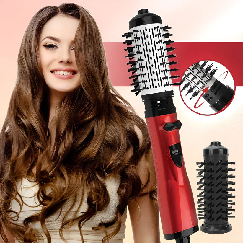 VoluCurl™ AirSpin Pro – Rotierende 2-in-1 Warmluftbürste & Haartrockner