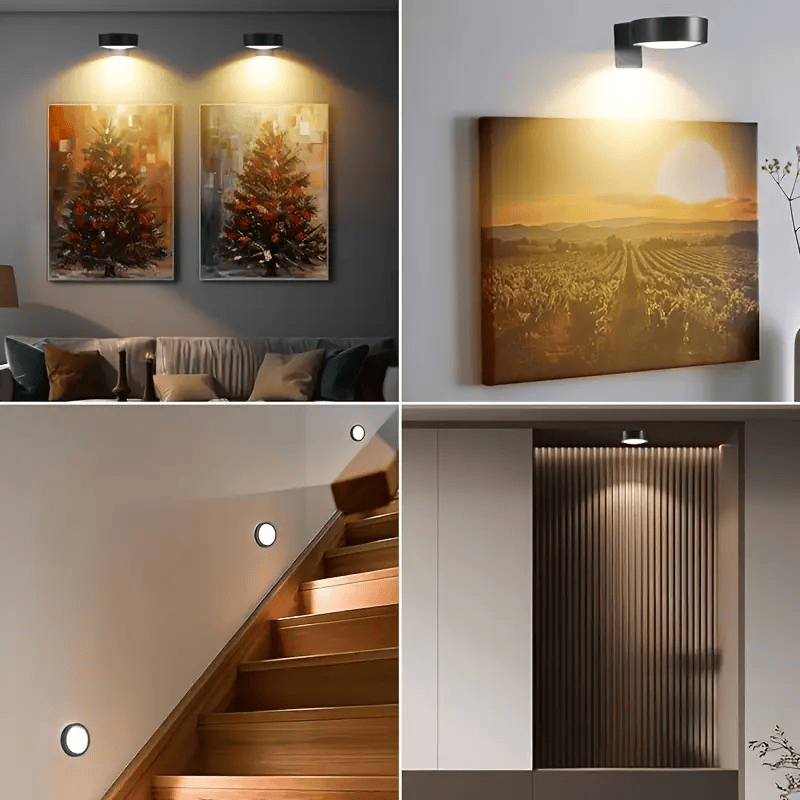 2+1 GRATIS | LumiArte One™ – Kabelloses Galerie-Kunstlicht