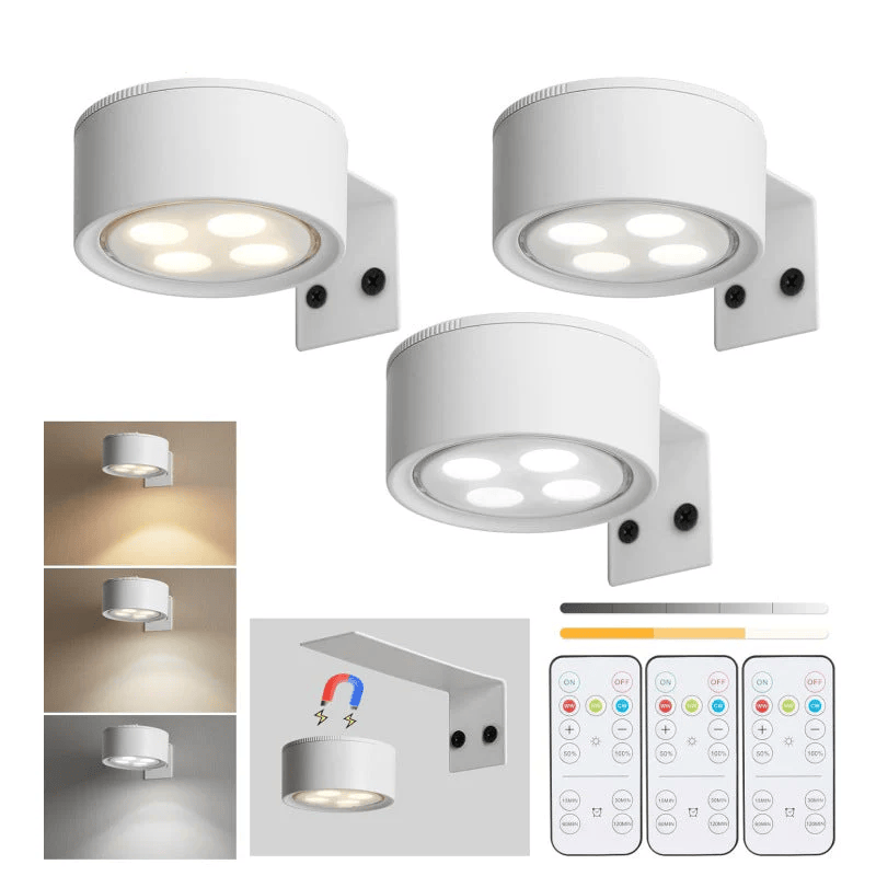 2+1 GRATIS | LumiArte One™ – Kabelloses Galerie-Kunstlicht