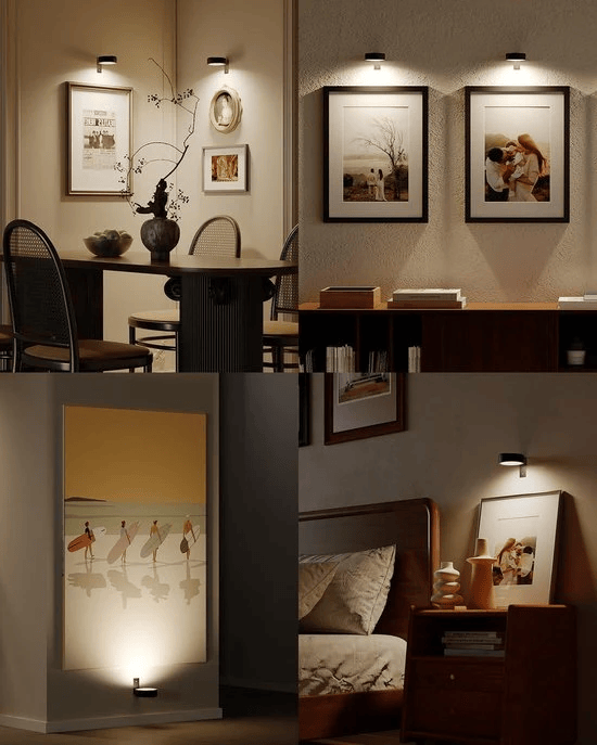 2+1 GRATIS | LumiArte One™ – Kabelloses Galerie-Kunstlicht