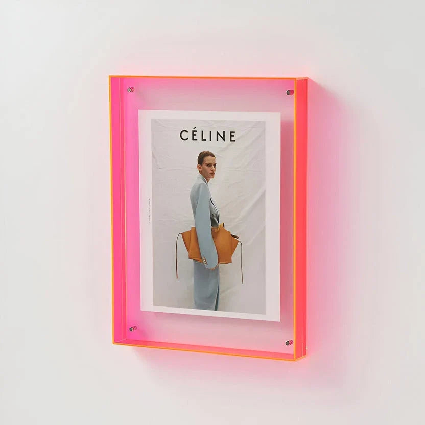 Klarer Acryl-Bilderrahmen - Minimalistischer Wandrahmen
