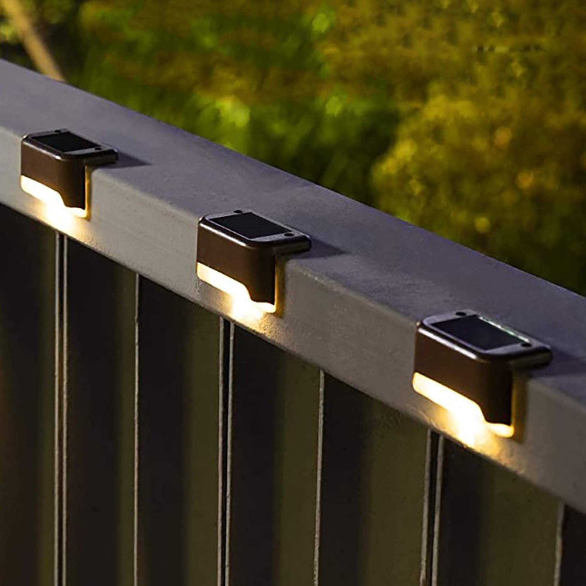 LED Solarlampe für Wege, Treppen, draußen und an der Wand