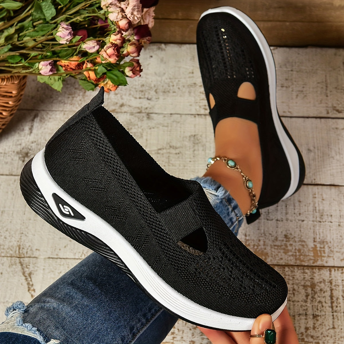 OrthoFit™ Damen Orthopädischer Slip-On – Komfortabel & Stilvoll