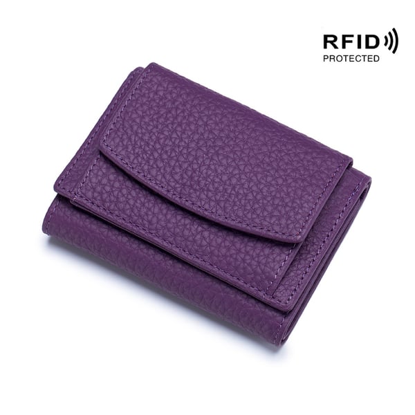 VAELIS™ SecureMini – Kompakte Leder-Miniwallet mit RFID-Schutz [50% Rabatt]