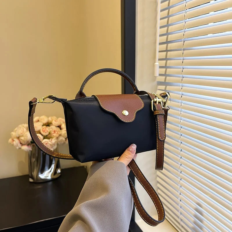 Stylische Damen Farbblock Mini Umhängetasche | Nur Heute 50% RABATT