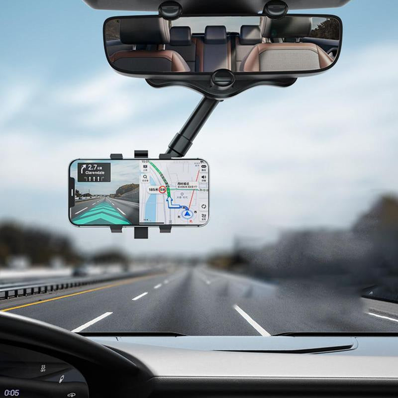 DriveView™ | Verstellbarer Rückspiegel-Handyhalter fürs Auto