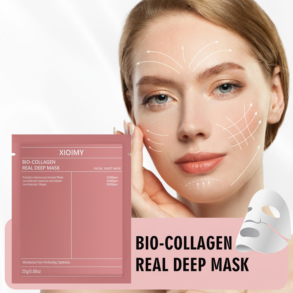 4 Xioimy Kollagen-Gel-Gesichtsmasken – Hydratation & Feuchtigkeit für alle Hauttypen