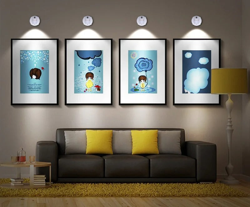 1+1 GRATIS | GlowPoint™ Kabelloser LED-Spotlight