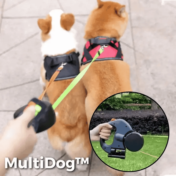 DuoGlide LeashPro™ – Zwei Hunde, eine Leine. Kein Verheddern. Kein Stress | 50% RABATT