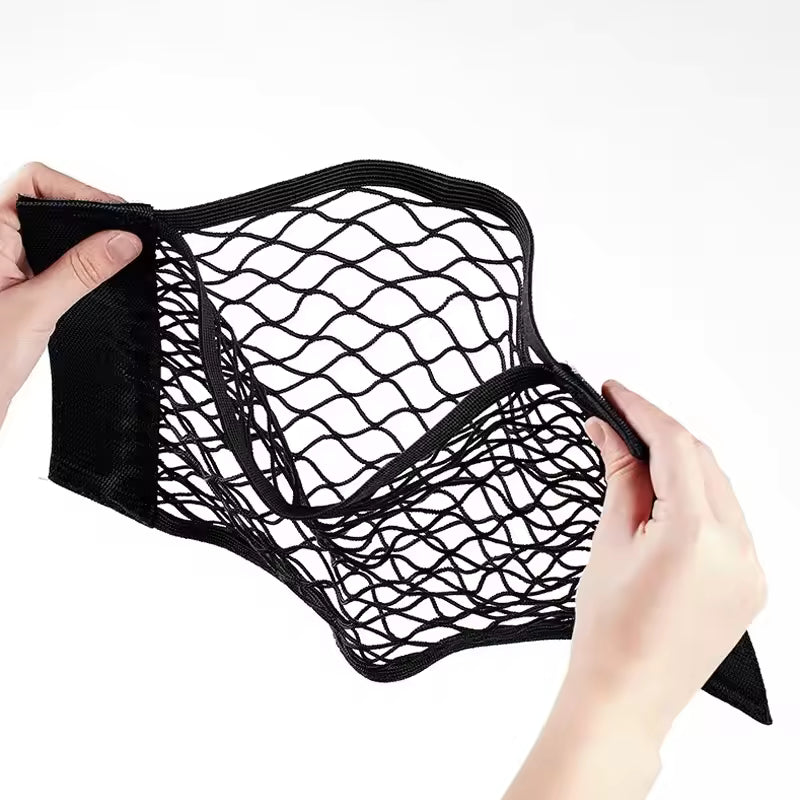 1+1 GRATIS | FlexiStow™ SpaceNet – Selbstklebendes, elastisches Aufbewahrungsnetz für Auto, Küche & Zuhause