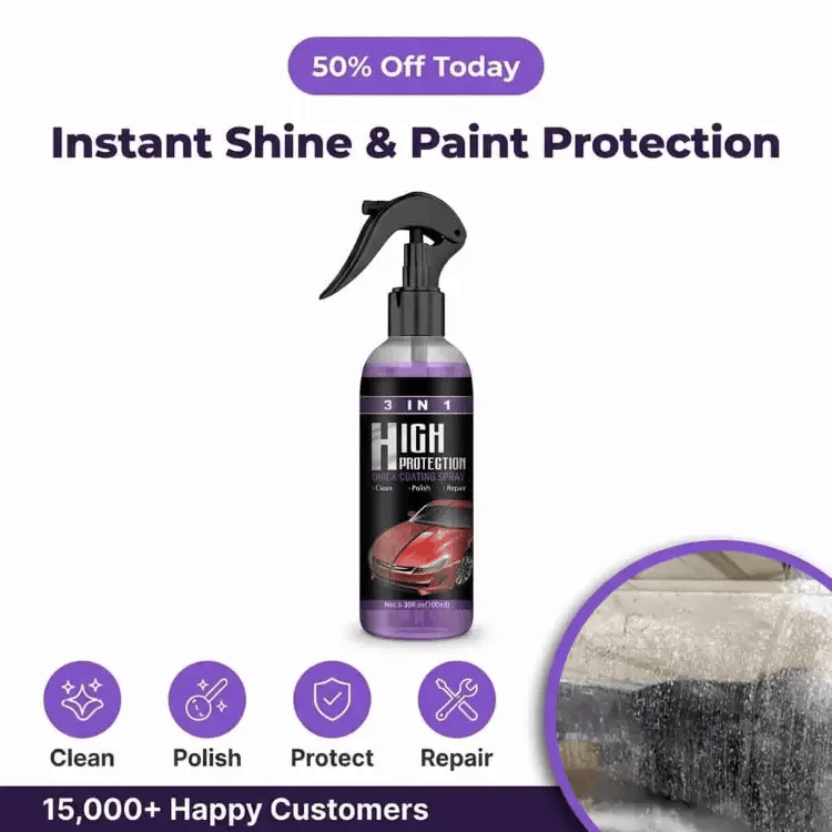 ShineGuard™ - 3-in-1 Keramik-Autolackierung